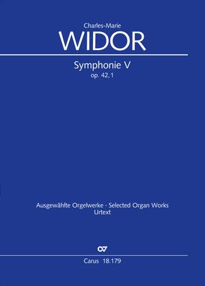 Symphonie No. V for Organ