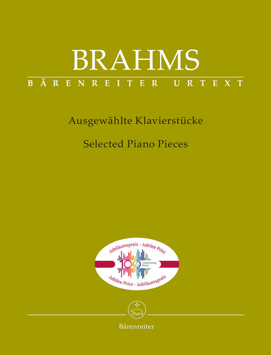 Selected Piano Pieces - Brahms