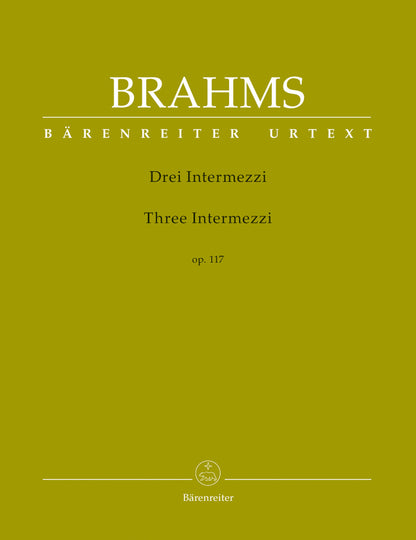 Three Intermezzi, Op. 117 - Brahms