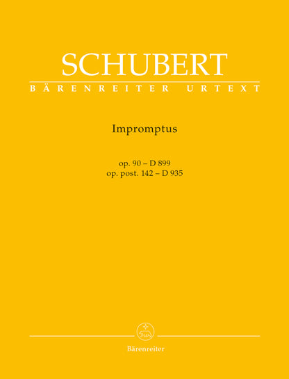 Impromptus Op. 90 D 899, Op. post. 142 D 935 - Schubert