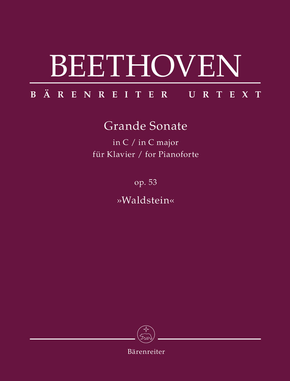 Grande Sonata in C major op. 53 "Waldstein" - Beethoven