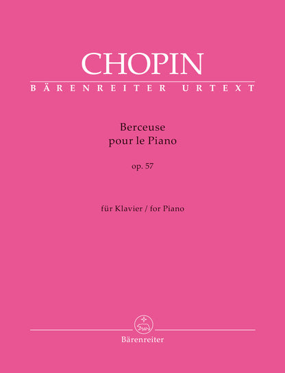 Berceuse for Piano, Op. 57 - Chopin